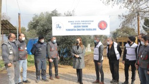 DEÜ KİRAZ'DA BÖLGENİN İLK KANATLI HAYVAN ÇİFTLİĞİNİ KURUYOR