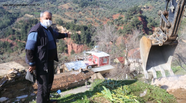 EFELER BELEDİYESİ TEHLİKEYİ ORTADAN KALDIRDI