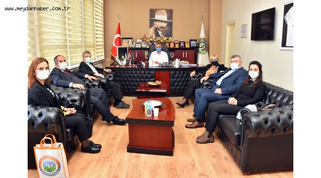 EGE VE MARMARA ÇEVRE BELEDİYELER BİRLİĞİ'NİN MART AYI ENCÜMEN TOPLANTISI MALKARA'DA GERÇEKLEŞTİRİLDİ