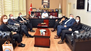 EGE VE MARMARA ÇEVRE BELEDİYELER BİRLİĞİ'NİN MART AYI ENCÜMEN TOPLANTISI MALKARA'DA GERÇEKLEŞTİRİLDİ