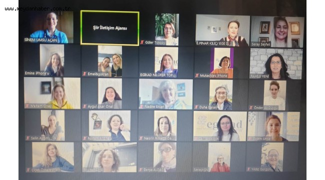 EGİKAD üyeleri iklim krizini masaya yatırdı