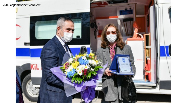 EMEKLİ ÖĞRETMENDEN ANKARA BÜYÜKŞEHİR BELEDİYESİ'NE ANLAMLI BAĞIŞ