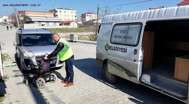 Engelli Araçların Bakımını Ergene Belediyesi Yapmaya Devam Ediyor