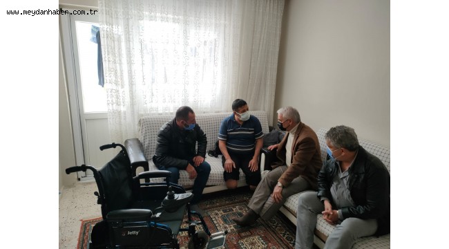 Engelli Vatandaşın Feryadına Başkan Bilgin Yetişti