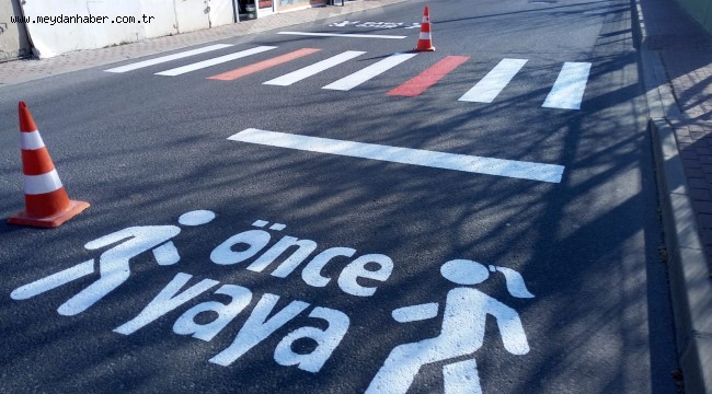 Ergene Belediyesi de "Yayalar Kırmızı Çizgimizdir" dedi