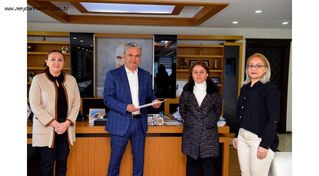Esnaf raporu Başkan Uysal'a sunuldu