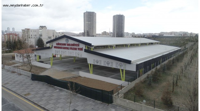 ETİMESGUT TUNAHAN PAZAR YERİ TAMAMLANIYOR