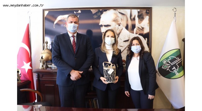 GENEL BAŞKAN NAZLIAKA'DAN BAŞKAN DURAN'A ZİYARET