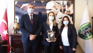 GENEL BAŞKAN NAZLIAKA'DAN BAŞKAN DURAN'A ZİYARET