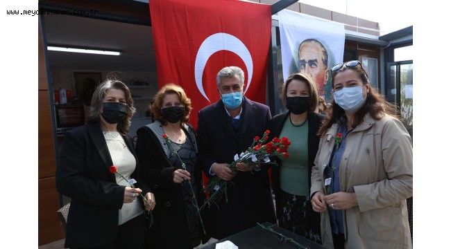 Güzelbahçe'de 8 Mart Anması