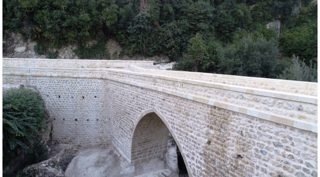 HATAY BÜYÜKŞEHİR BELEDİYESİ TARİHİ KÖPRÜYÜ ONARACAK