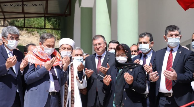 HBB TARAFINDAN YAPIMI TAMAMLANAN CAMİ DUALARLA AÇILDI