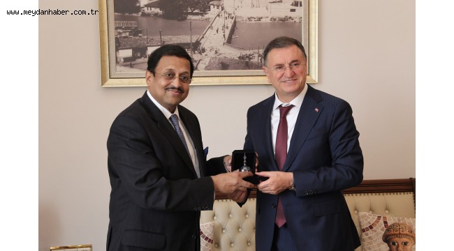 HİNDİSTAN BÜYÜKELÇİSİ HATAY'DA