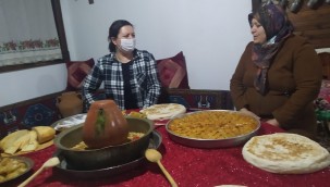 İl Kültür Turizm Müdürlüğü "Halk Mutfağı" Çalışmasına Kızılcahamam da Katıldı