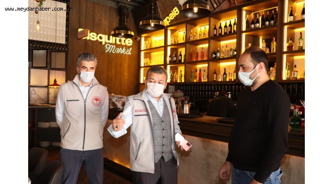 İZMİR'DE CAFE VE RESTORANLAR DENETLENİYOR