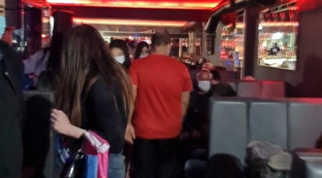 İzmir'de eğlence mekanlarına baskın: 42 kişiye 264 bin lira ceza