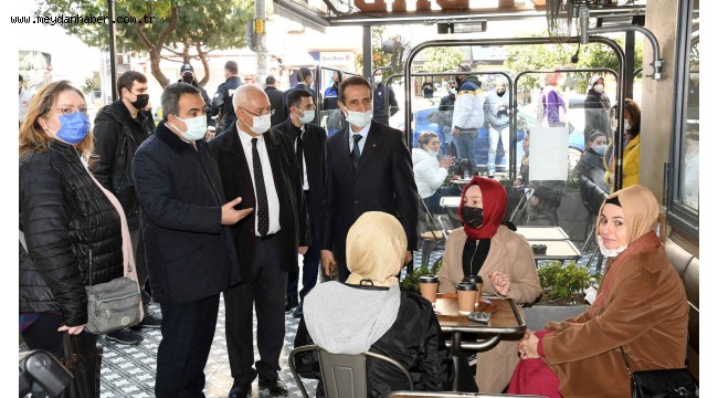 Karabağlar'da 'kontrollü normalleşme' denetimi