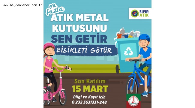 Karşıyaka Belediyesi'nden çevre için yeni kampanya