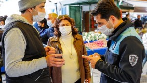 Koronavirüs risk haritasında Seferihisar mavi renk