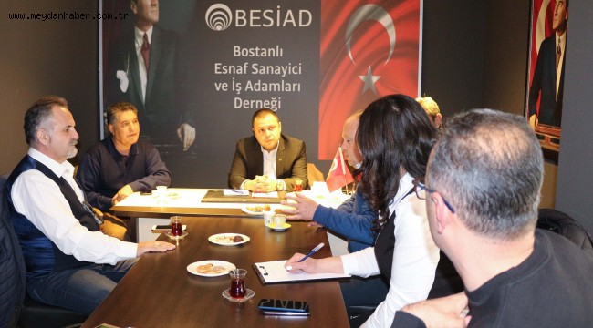 Meclis üyeleri esnaf temsilcileriyle buluştu