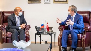 Moskova Hükümet Bakanı Cheremin'den Soyer'e ziyaret