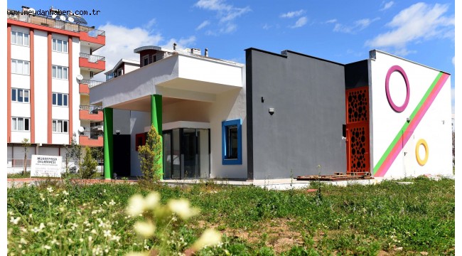Muratpaşa'da Oyun evi inşaatı tamamlandı