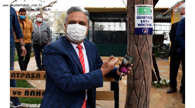 Muratpaşa Sağlık Emekçileri Parkı açıldı