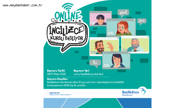 ONLINE İNGİLİZCE KURS KAYITLARI BAŞLADI