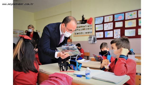 PAMUKKALE BELEDİYESİ'NDEN ÖĞRENCİLERE SÜRPRİZ