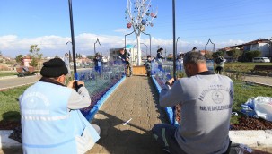 PAMUKKALE BELEDİYESİNDEN YEŞİL ALAN ATAĞI