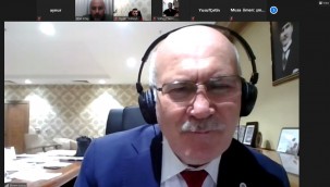 Rektör Savaş, Ortaokul Öğrencileriyle Çevrimiçi Buluştu