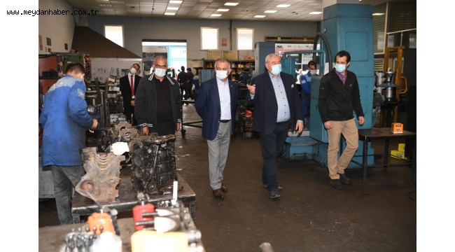 ŞEHRİMİZİN ÜRETİMDEKİ MARKA DEĞERİNİ ARTTIRACAĞIZ