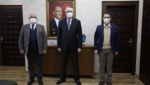 Seyfettin Çalışkan Başkan Kurt'u ziyaret etti