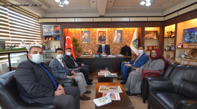 TÜGVA AFYONKARAHİSAR İL TEMSİLCİLİĞİNDEN BAŞKAN ÇÖL'E ZİYARET