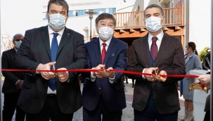 Türk Cumhuriyetleri 30. Yıl bağımsızlık sergisi Seferihisar'da açıldı