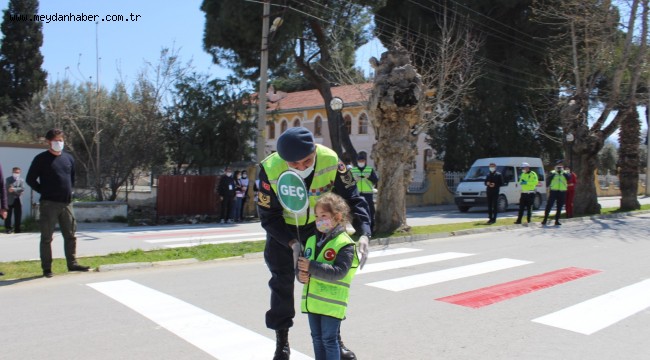 Yaya güvenliği için Sarayköy'de kırmızı çizgi çekildi