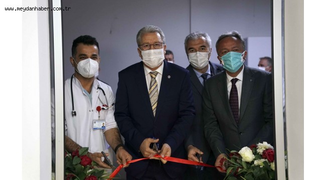 Yenilenen Ege Çocuk Acil Servisi hizmete açıldı