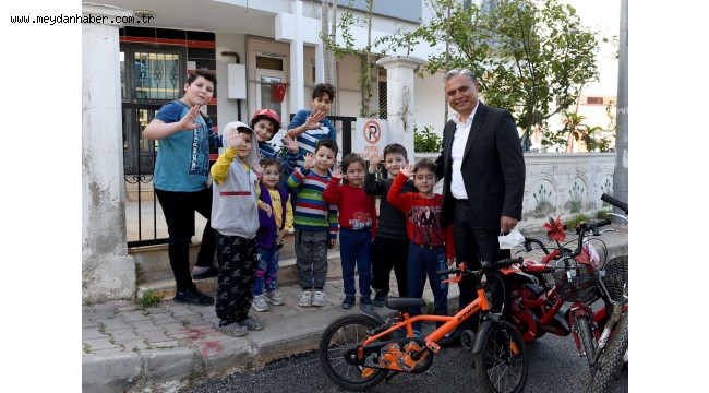 Yüksekalan'ın çocukları mutlu