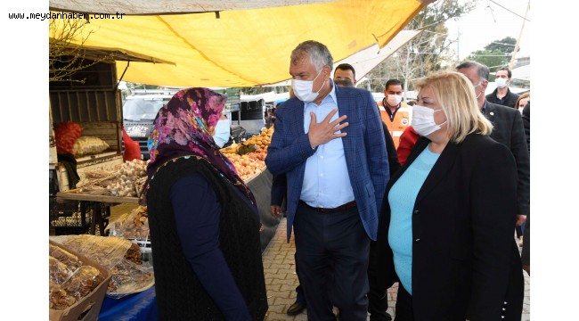 Zeydan Karalar Ceyhan'da halkla buluştu