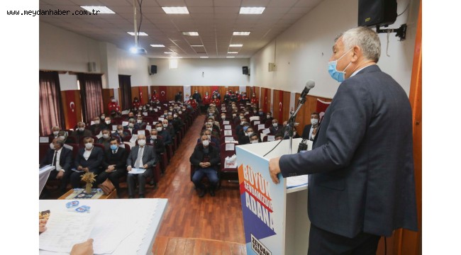 Zeydan Karalar Saimbeyli'nin yanında