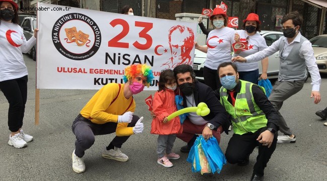 23 Nisan Bayrampaşa'da Çoşku İle Kutlandı