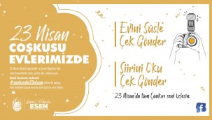 23 Nisan'da Evini Süsle, Şiirini Oku Çek Gönder