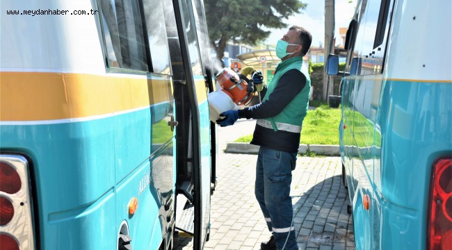  Aliağa Belediyesi Hijyen Çalışmalarına Ara Vermiyor
