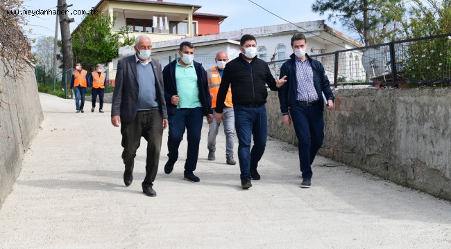 ALTINORDU BELEDİYESİ MAHALLELERİKONFORLU VE GÜVENLİ YOL AĞLARIYLA ÖRÜYOR