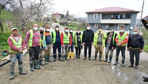  ALTINORDU BELEDİYESİ'NİN HİZMET SEFERBERLİĞİ KALDIĞI YERDEN DEVAM EDİYOR