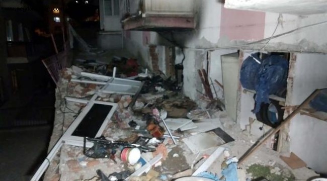 Ankara'da doğalgaz patlaması: 2 yaralı