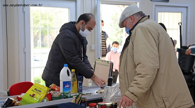 ATAŞEHİR'DE İKİNCİ SOSYAL MARKET DE HİZMETE AÇILDI