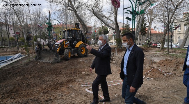 Atatürk Parkı yenileniyor