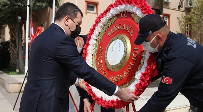 Atatürk'ün Bergama'ya gelişinin 87.'nci yıl dönümü kutlandı