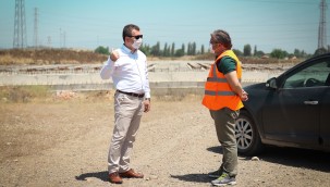 Bağlar mevkiindeki çiftçilere Başkan Koştu'dan müjde